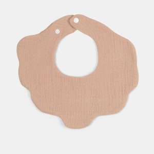 Babero muselina redondo liso cooper