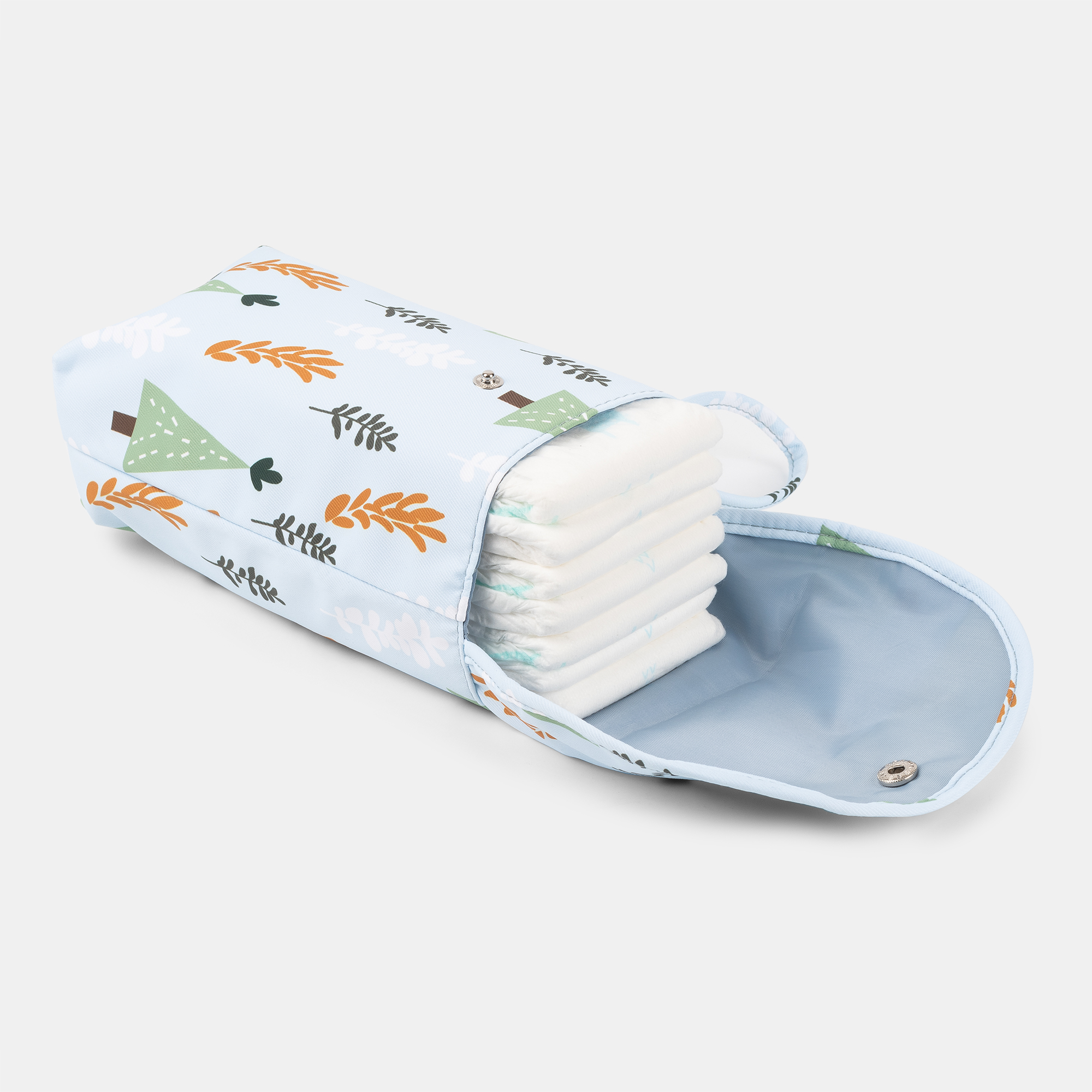 Pañalera impermeable bosque - Imagen 2